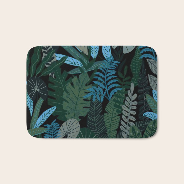 Tropical Night Bath Mat Gallery Image 1
