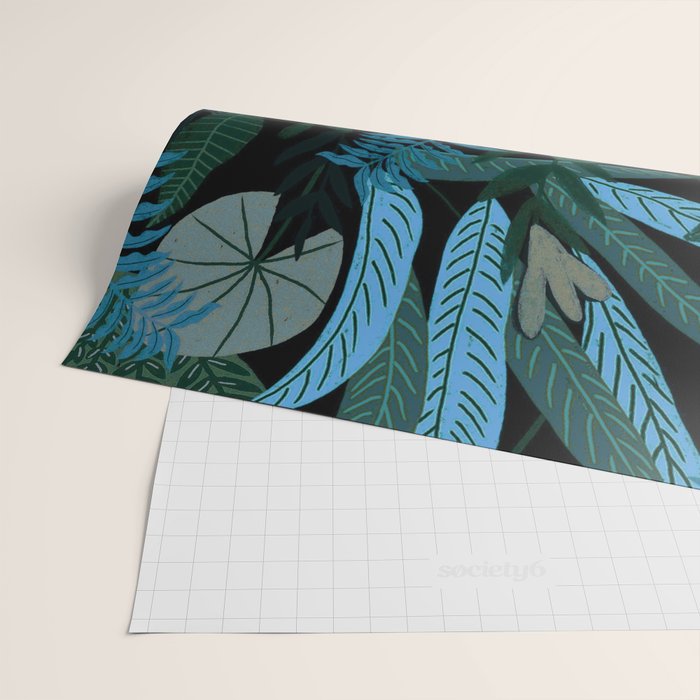 Tropical Night Wrapping Paper Gallery Image 2