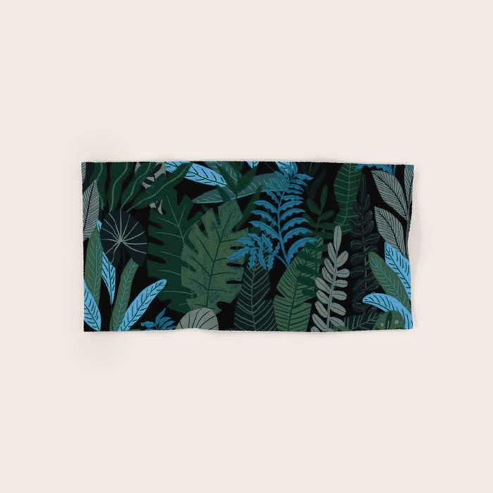 Tropical Night Bath Towel Gallery Image 1