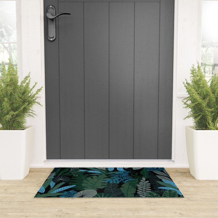 Tropical Night Welcome Mat Gallery Image 3
