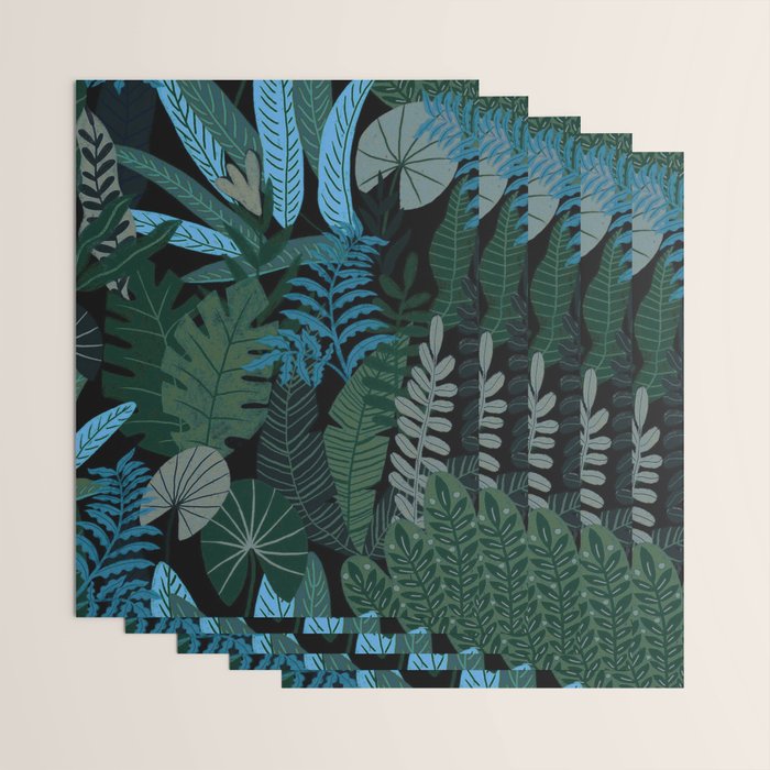 Tropical Night Wrapping Paper Gallery Image 3