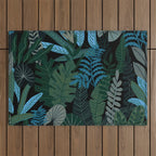Tropical Night Outdoor Rug Gallery Image 1