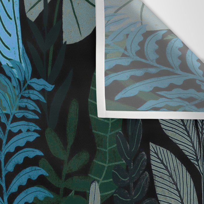 Tropical Night Wall Tapestry Gallery Image 3