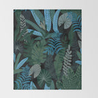 Tropical Night Throw Blanket Gallery Image 2