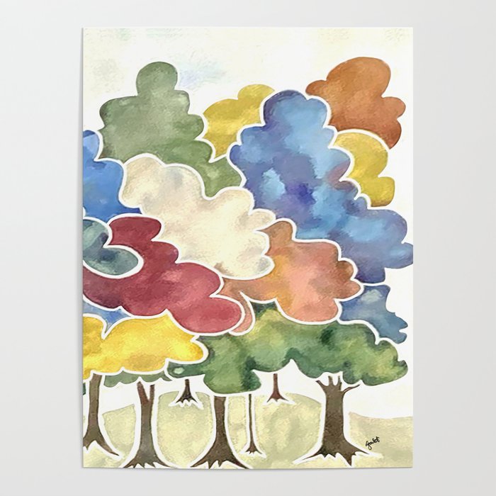 Trees, Long Row Poster Gallery Image 4