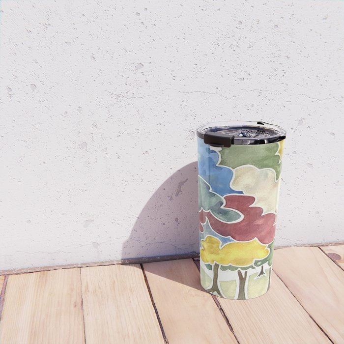 Trees, Long Row Travel Mug Gallery Image 4