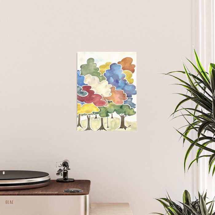 Trees, Long Row Poster Gallery Image 2