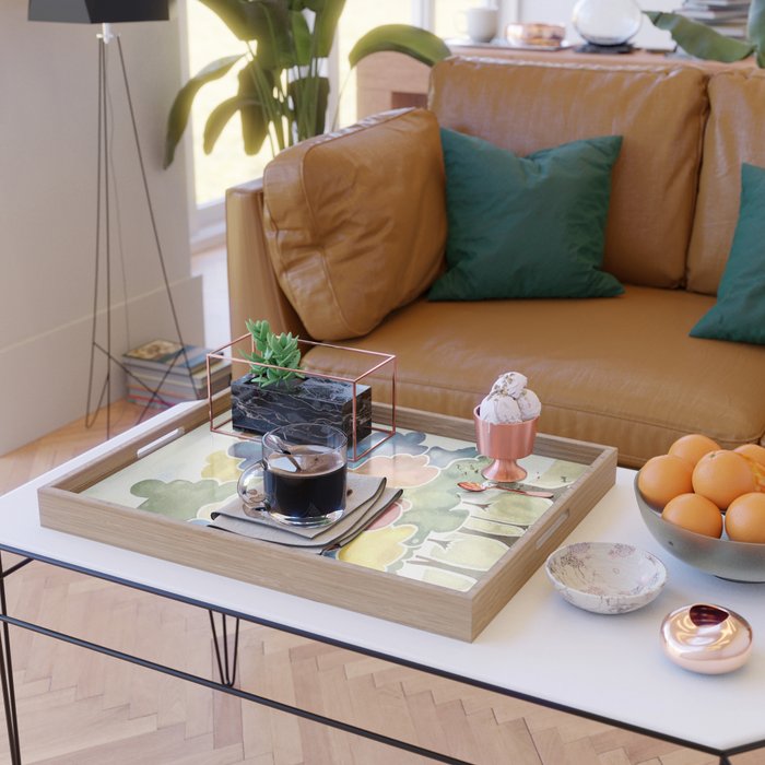 Trees, Long Row Serving Tray Gallery Image 2