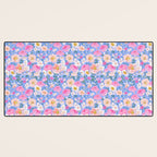Periwinkle Garden Desk Mat Gallery Image 3