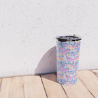 Periwinkle Garden Travel Mug Gallery Image 4
