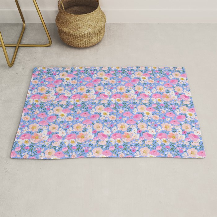 Periwinkle Garden Rug Gallery Image 1