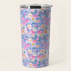 Periwinkle Garden Travel Mug Gallery Image 1