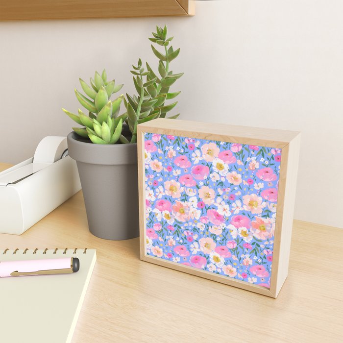 Periwinkle Garden Mini Art Print Gallery Image 2