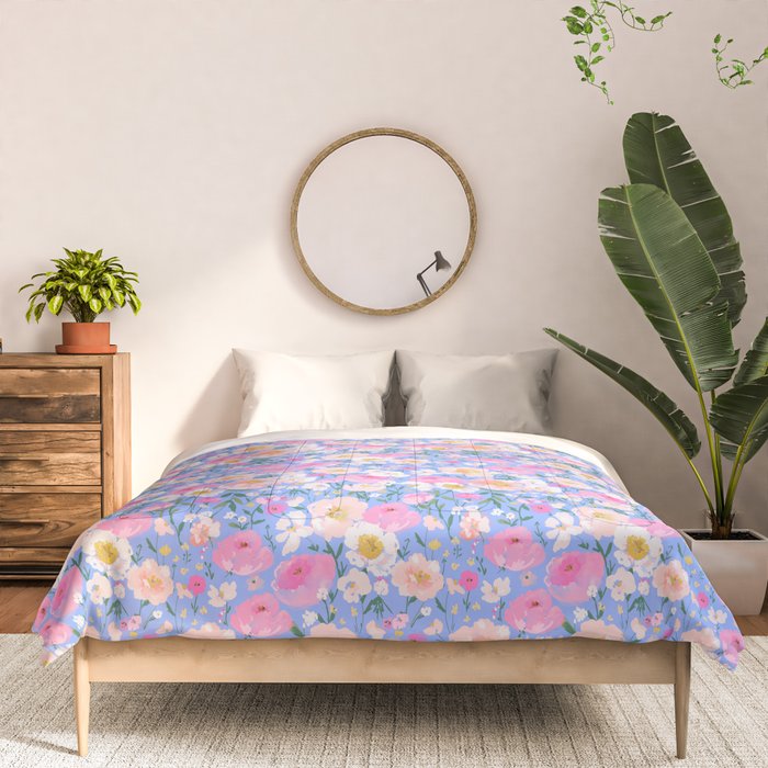 Periwinkle Garden Comforter Gallery Image 3