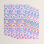 Periwinkle Garden Wrapping Paper Gallery Image 3