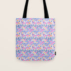Periwinkle Garden Tote Bag Gallery Image 1