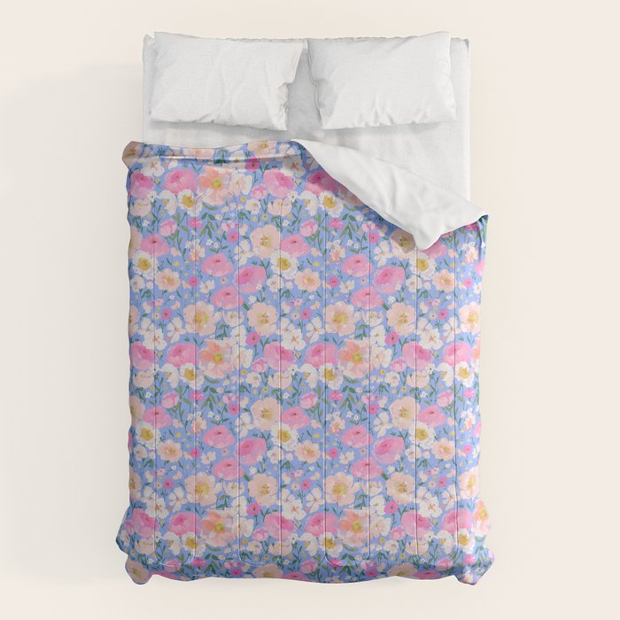 Periwinkle Garden Comforter Gallery Image 6