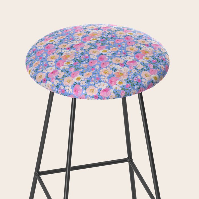 Periwinkle Garden Stool Gallery Image 2