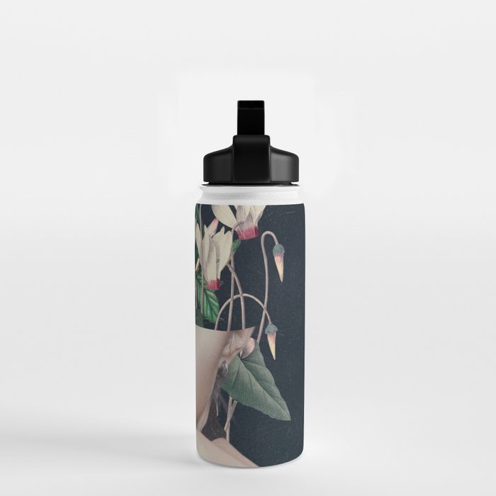 Floral Portrait 35 Water Bottle Gallery Image 2
