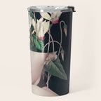 Floral Portrait 35 Travel Mug Gallery Image 2