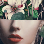 Floral Portrait 35 Coffee Mug Gallery Image 2