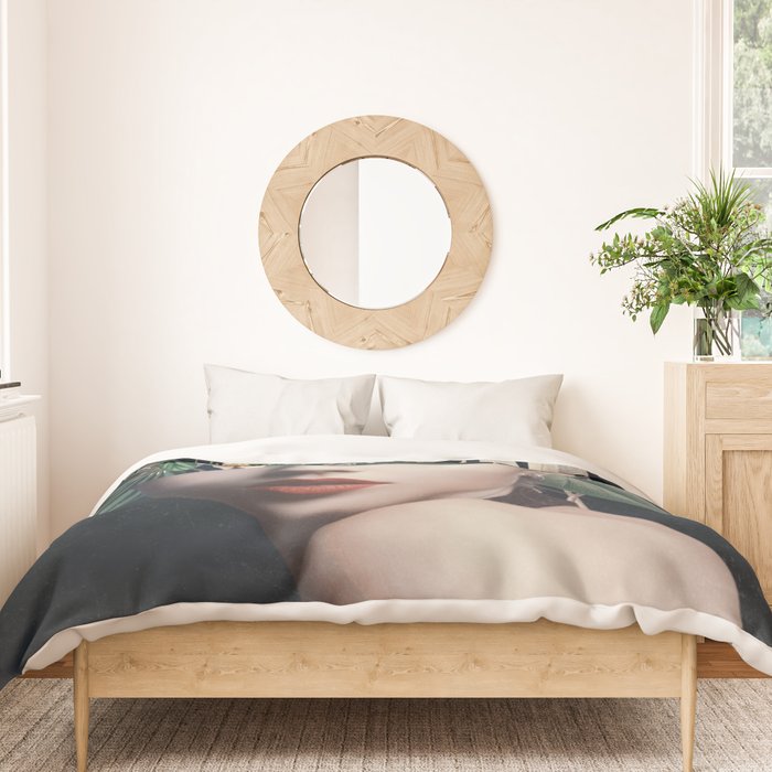 Floral Portrait 35 Duvet Cover Gallery Image 3