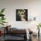 Floral Portrait 35 Wood Wall Art Gallery Image 2