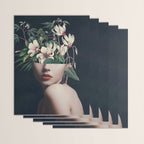 Floral Portrait 35 Wrapping Paper Gallery Image 3