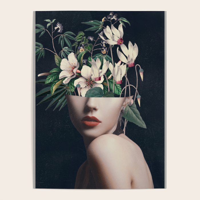 Floral Portrait 35 Poster Gallery Image 4