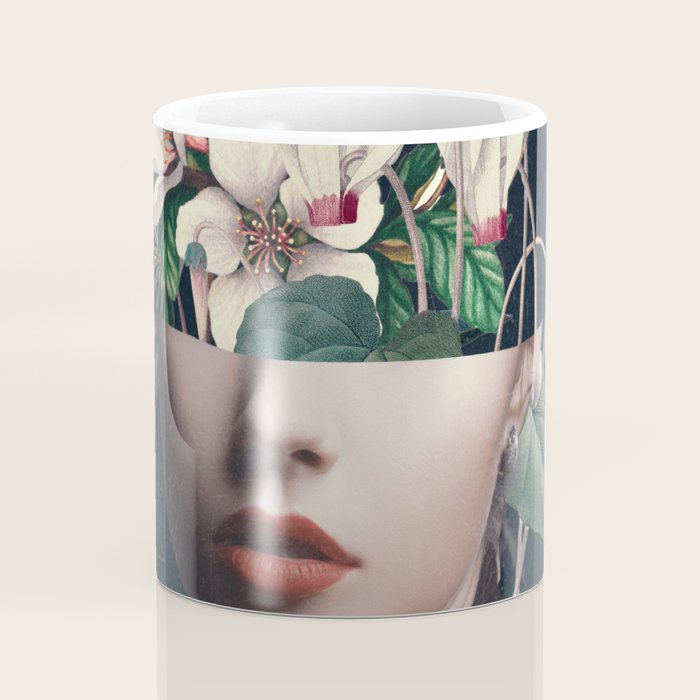 Floral Portrait 35 Coffee Mug Gallery Image 4