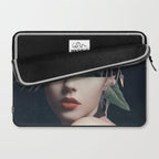 Floral Portrait 35 Laptop Sleeve Gallery Image 2