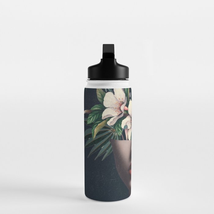 Floral Portrait 35 Water Bottle Gallery Image 3