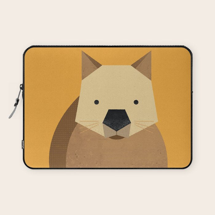 Whimsy Wombat Laptop Sleeve Gallery Image 1