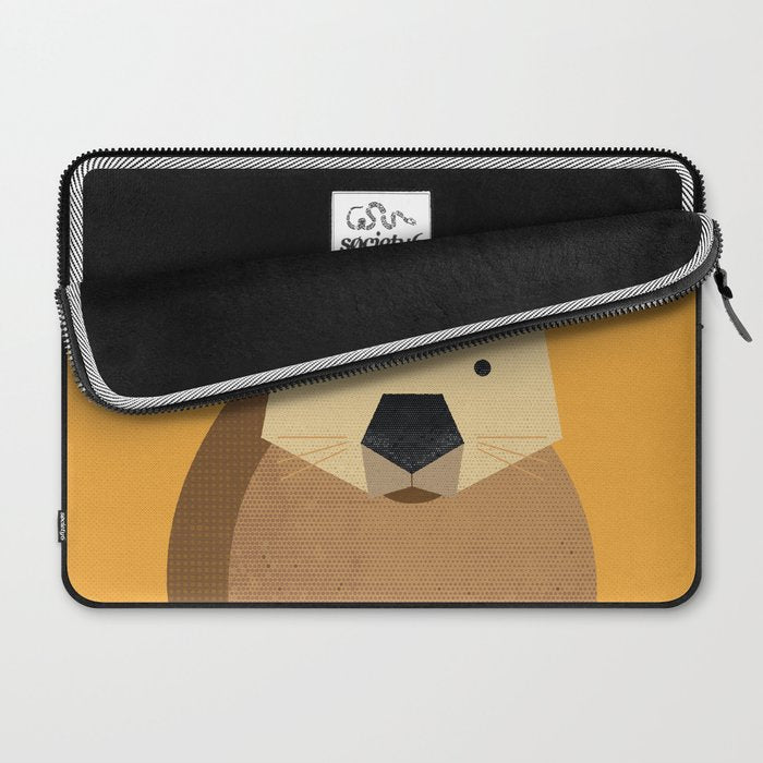Whimsy Wombat Laptop Sleeve Gallery Image 2