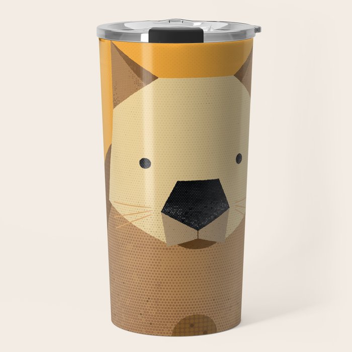 Whimsy Wombat Travel Mug Gallery Image 1