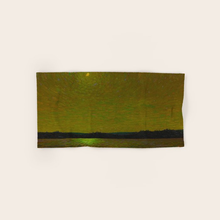 Tom Thomson Moonlight Canadian Landscape Artist Towels Gallery Image 1