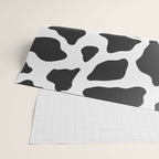 Black and White Cow Print Wrapping Paper Gallery Image 2