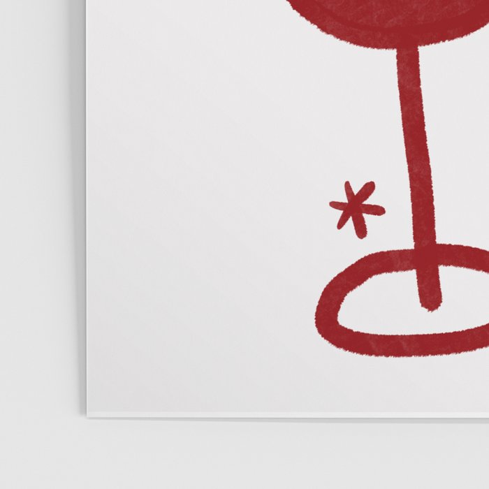 Cheers - Red Wine Glasses Poster Gallery Image 3