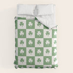 Shamrock Checkered Pattern Comforter Gallery Image 6