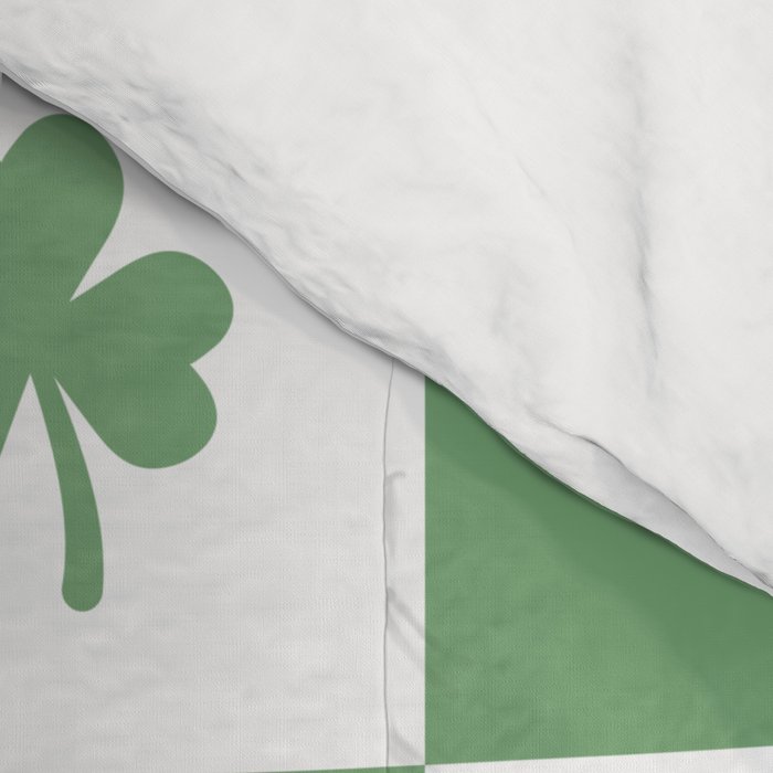 Shamrock Checkered Pattern Comforter Gallery Image 4