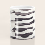 Black & White Abstract Collage #2 Coffee Mug Gallery Image 4