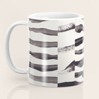 Black & White Abstract Collage #2 Coffee Mug Gallery Image 3