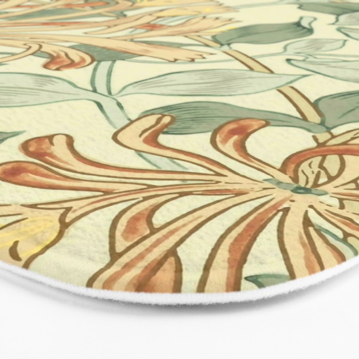 William Morris "Honeysuckle" 3. Bath Mat Gallery Image 3