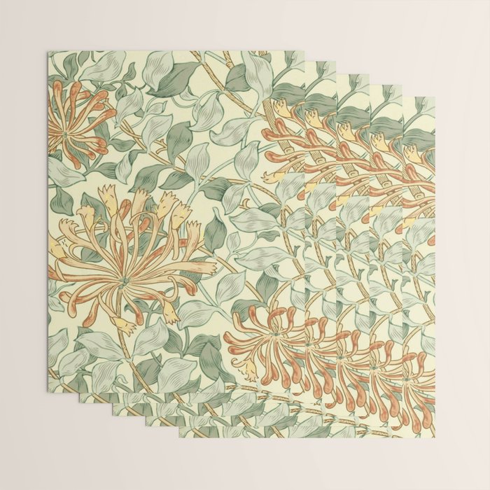 William Morris "Honeysuckle" 3. Wrapping Paper Gallery Image 3