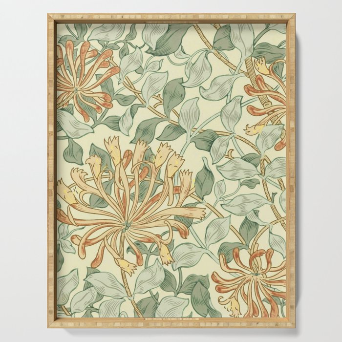William Morris "Honeysuckle" 3. Serving Tray Gallery Image 1