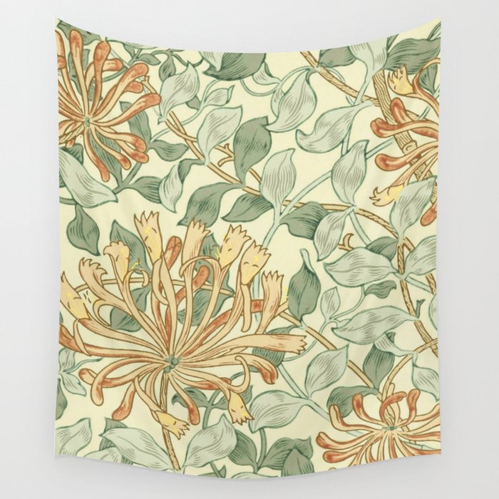 William Morris "Honeysuckle" 3. Wall Tapestry Gallery Image 4