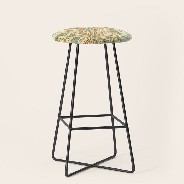 William Morris "Honeysuckle" 3. Stool Gallery Image 1