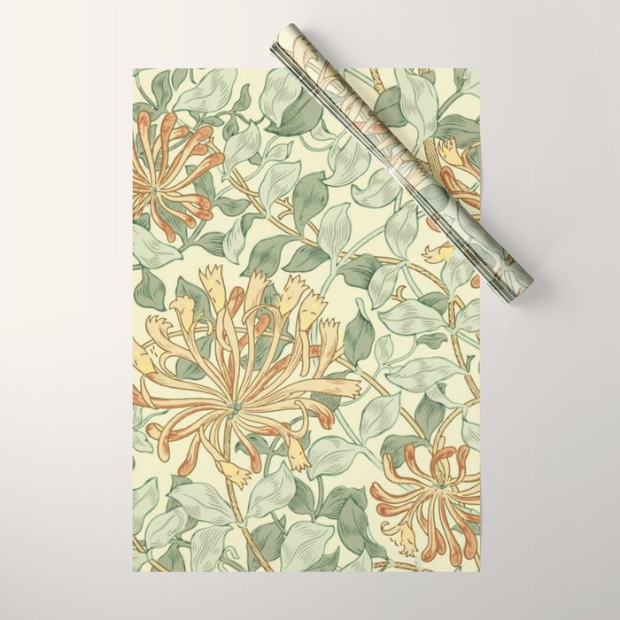 William Morris "Honeysuckle" 3. Wrapping Paper Gallery Image 1