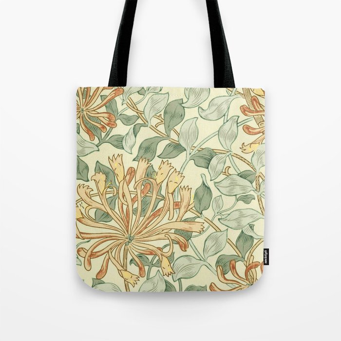 William Morris "Honeysuckle" 3. Tote Bag Gallery Image 1