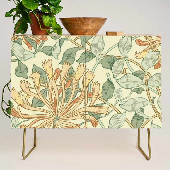 William Morris "Honeysuckle" 3. Credenza Gallery Image 1